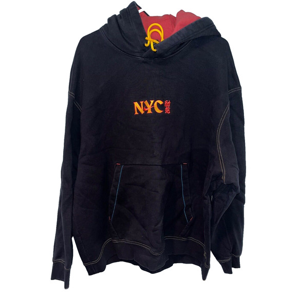Nike NYC Chinatown New York City Sweatsuit Hoodie 2XL Pants XL EUC - Picture 8 of 15